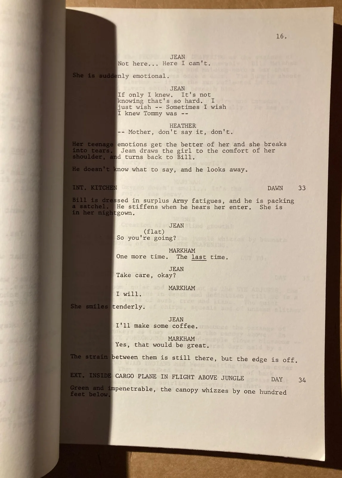 THE EMERALD FOREST Original 2nd Draft Script 114 Pages JOHN BOORMAN Director CAv, image 4
