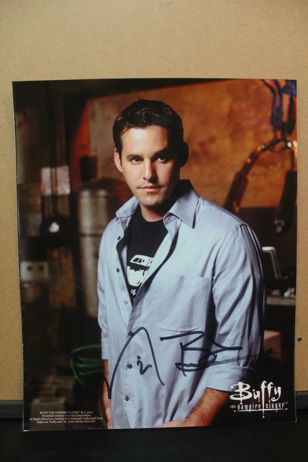 Nicholas Brendon — Signed Photo - 8x10 - Nicholas Brendon - Buffy The Vampire Slayer, Xander +COA, изображение 2