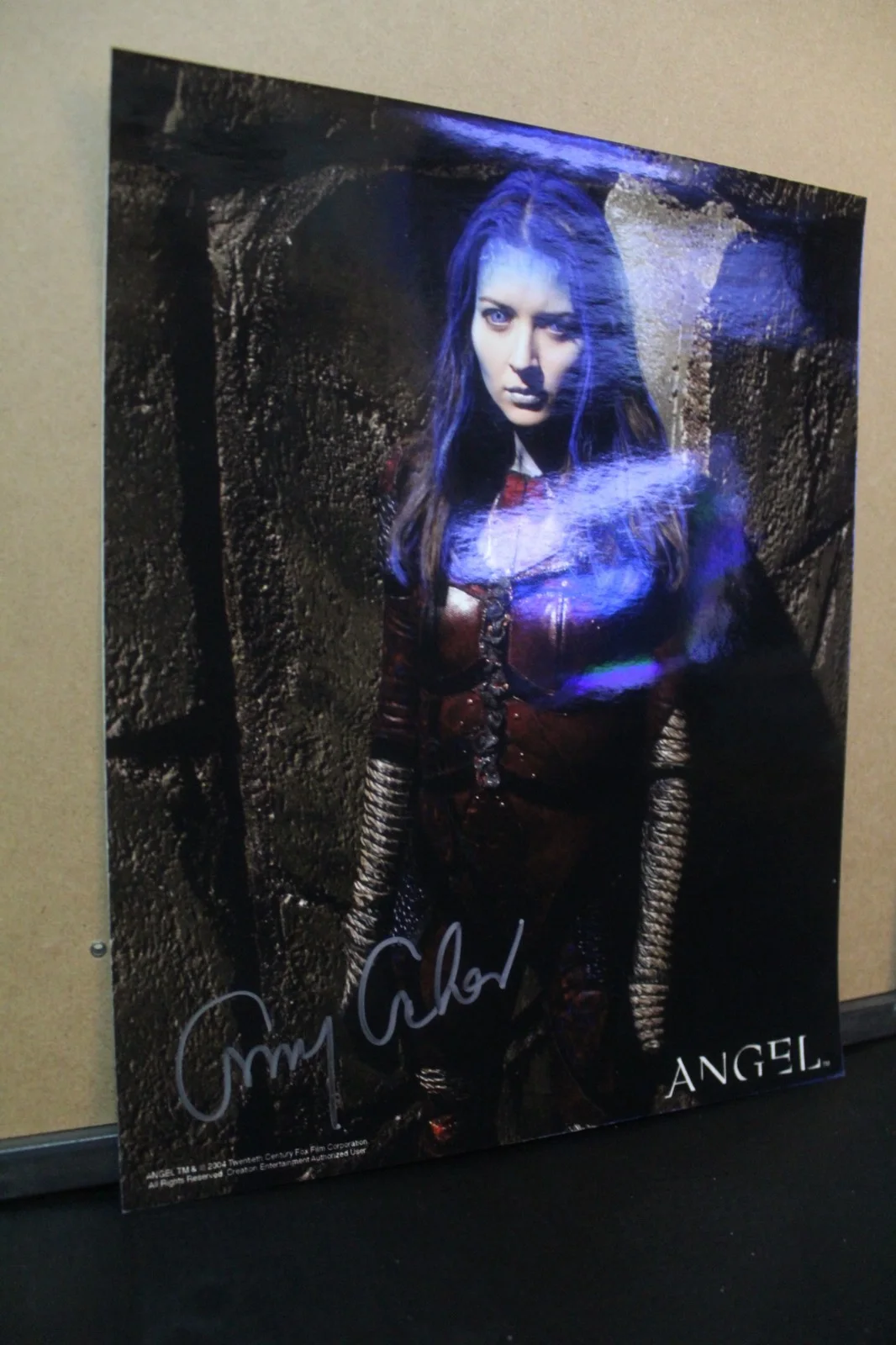 Amy Acker — Signed Photo - 8x10 - Amy Acker, Actress - Angel, The Gifted +COA, изображение 2