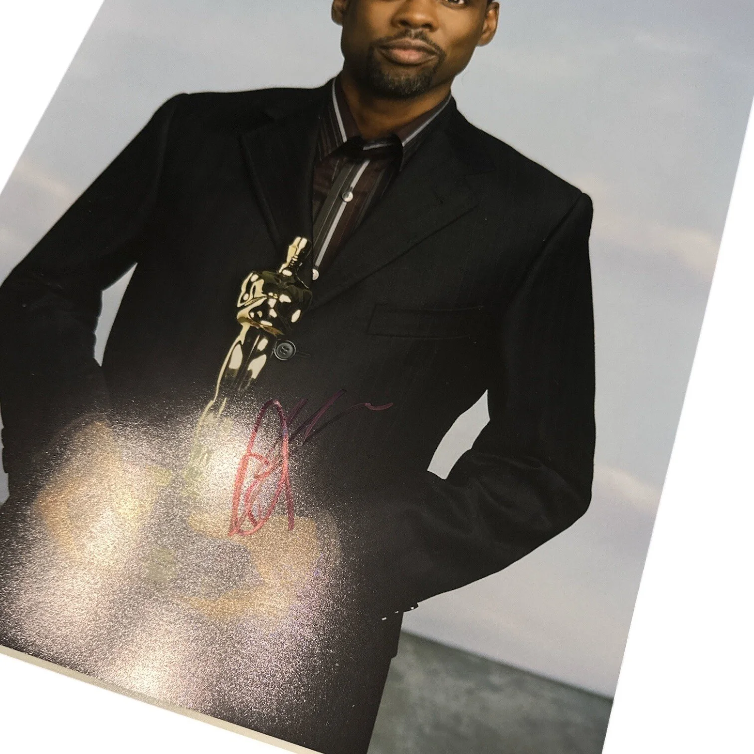 Chris Rock Signed Autograph 11x14 Photo w/ PROOF PIC! TV Comic Movie Star!, изображение 2