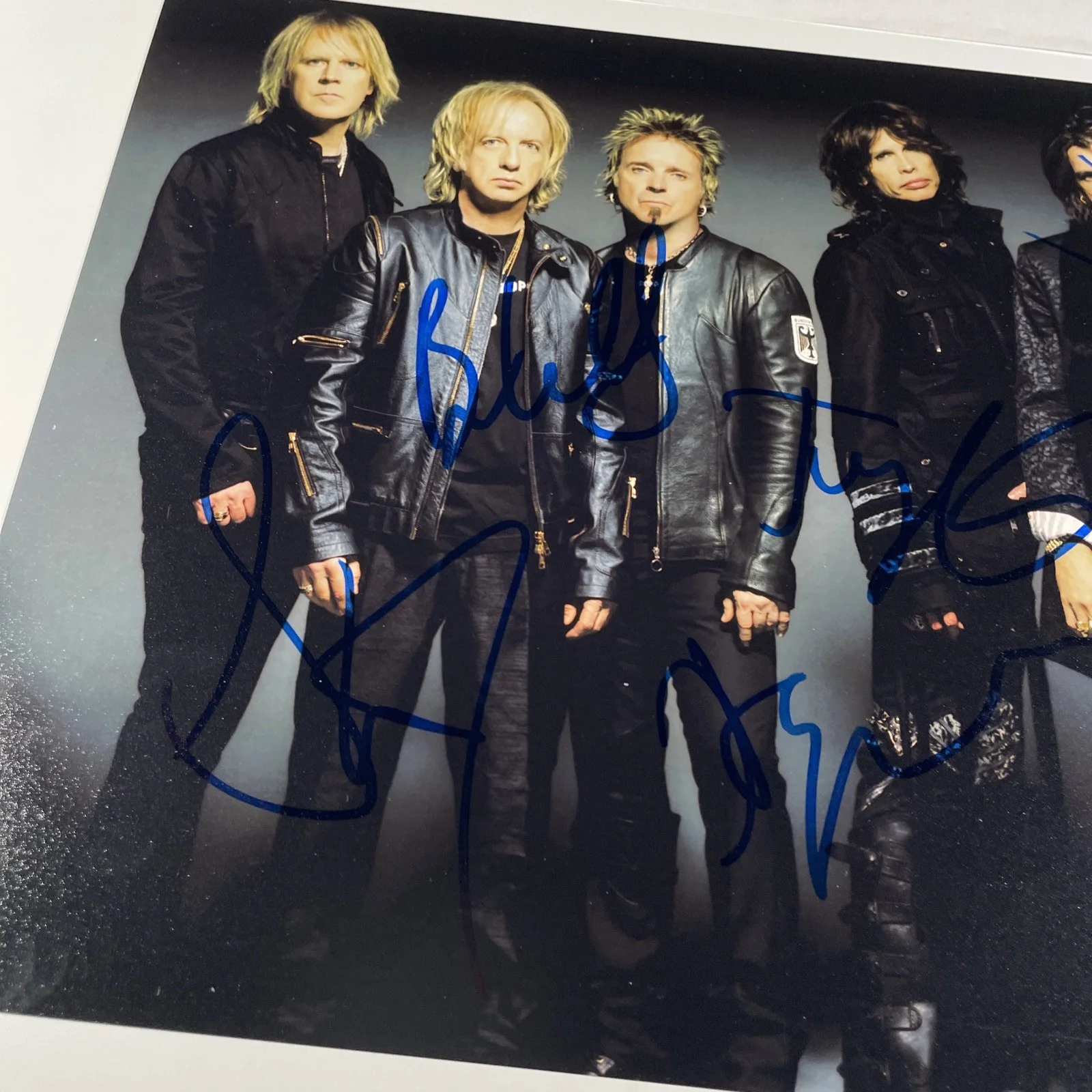 AEROSMITH autograph signed photograph picture FULL BAND Music Rock LOA/COA P, изображение 2