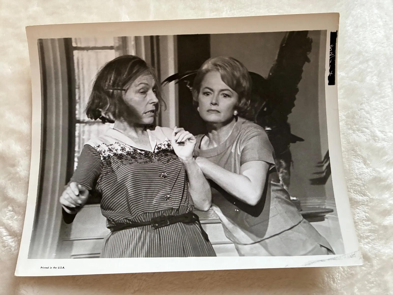 Olivia de Havilland — Olivia de Havilland Signed 8x10 Photo Hush Sweet Charlotte JSA COA Vintage Still, изображение 5
