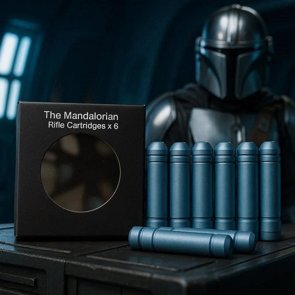 Star Wars Mandalorian Rifle Cartridges x 18 Blaster Cartridges 3 BOXES OF 6, изображение 2