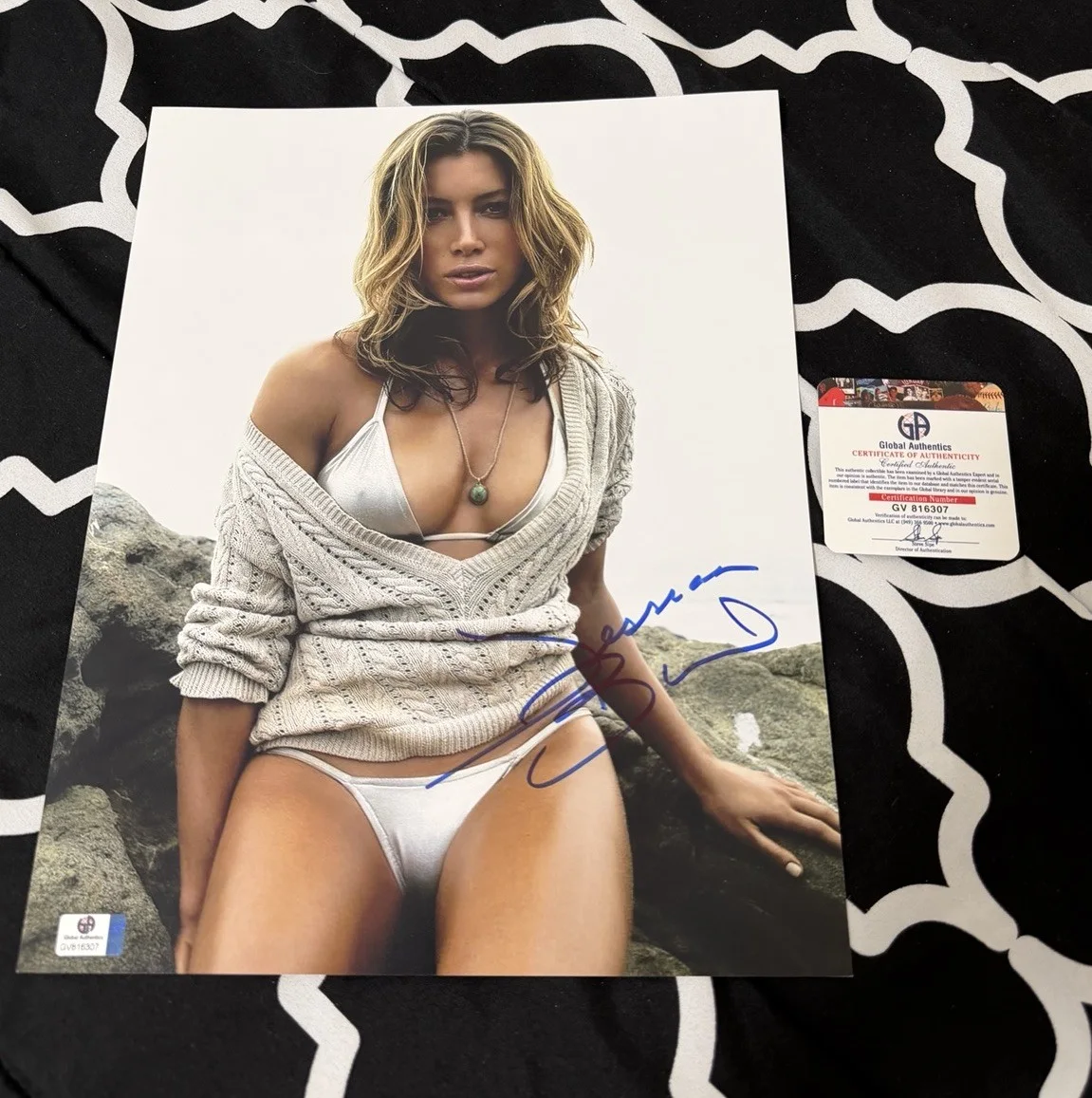 Jessica Biel — JESSICA BIEL SIGNED AUTOGRAPHED SEXY 11x14 PHOTO W/COA GORGEOUS 😍