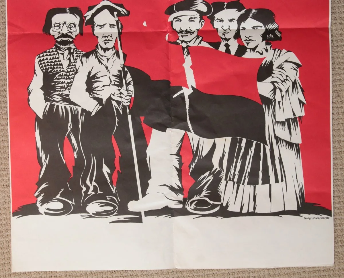 Vintage Poster La Cecilia - An Experience in Anarchy - Zarate Design Comolli, изображение 2