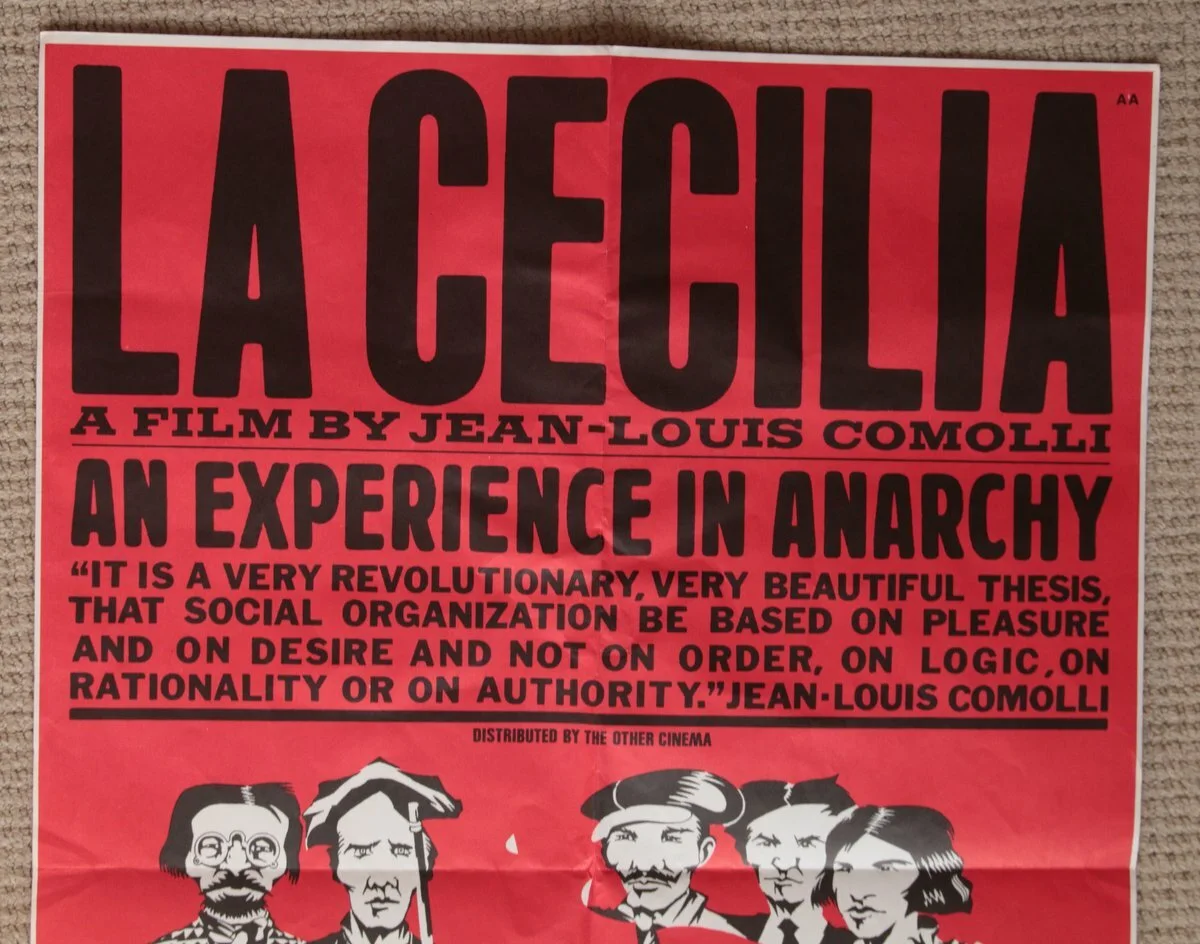Vintage Poster La Cecilia - An Experience in Anarchy - Zarate Design Comolli, изображение 3