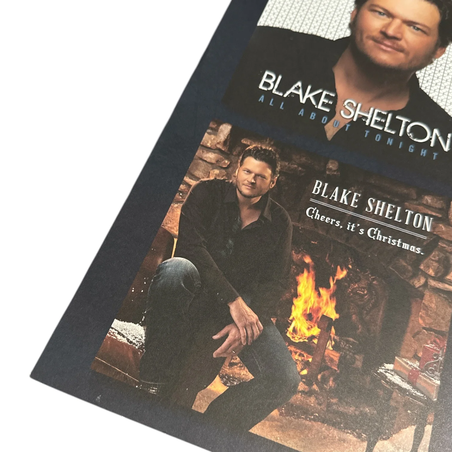 Blake Shelton Signed Autograph 22x28” 2015 HUGE Album Cover Poster! 1 out of 20!, изображение 3