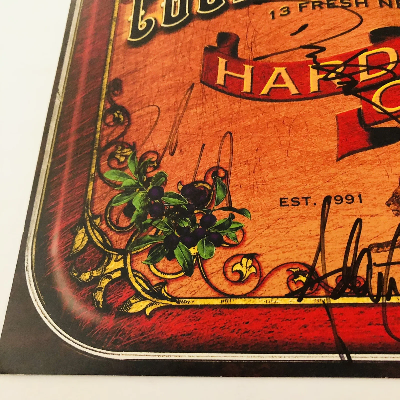 Vintage 2002 - Autograph Counting Crows From Hard Candy Album, Framed, image 2