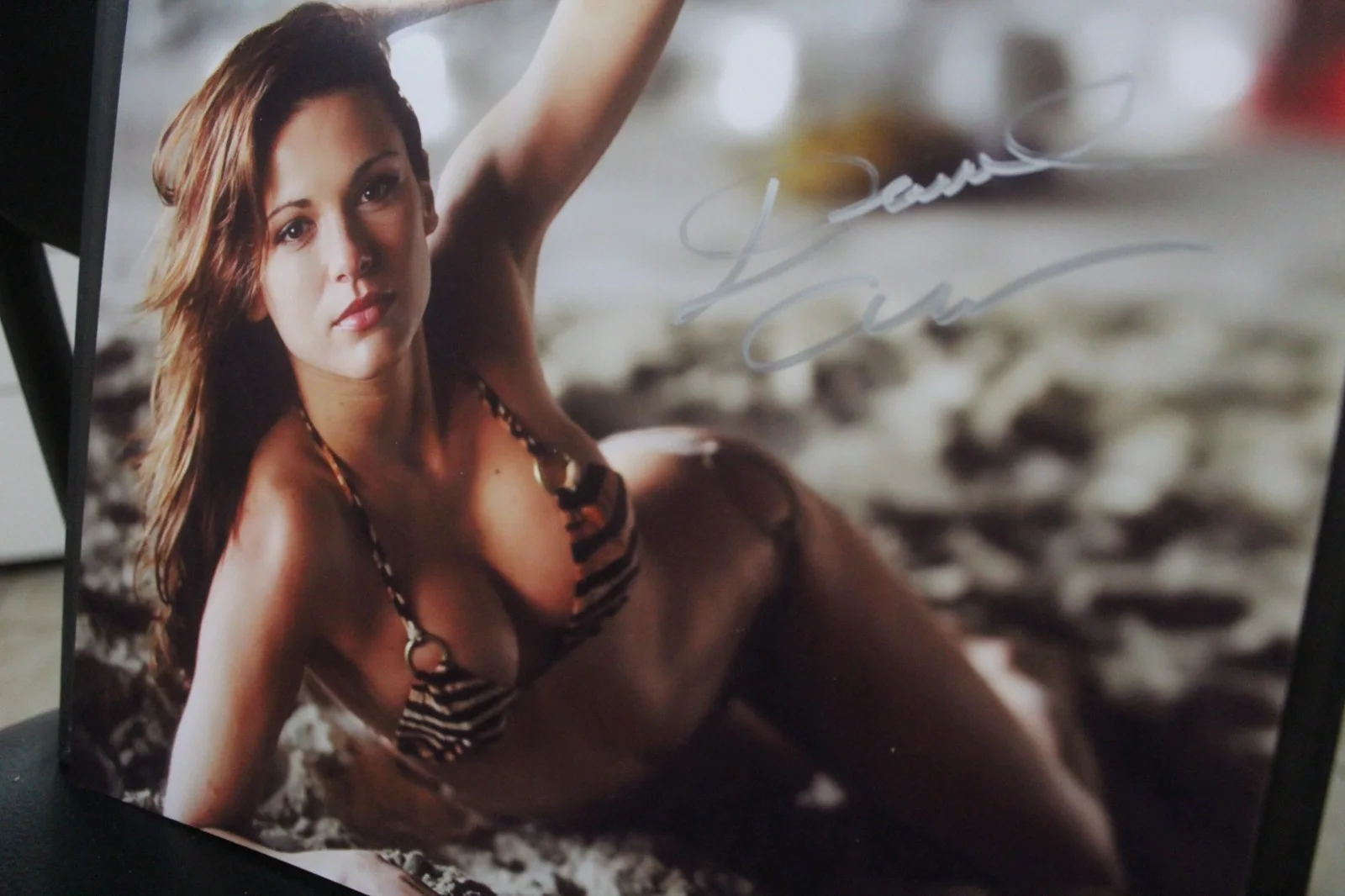 Danneel Ackles — Signed Photo - 8x10 - Danneel Ackles, Model/Actress - One Life to Live +COA, image 3