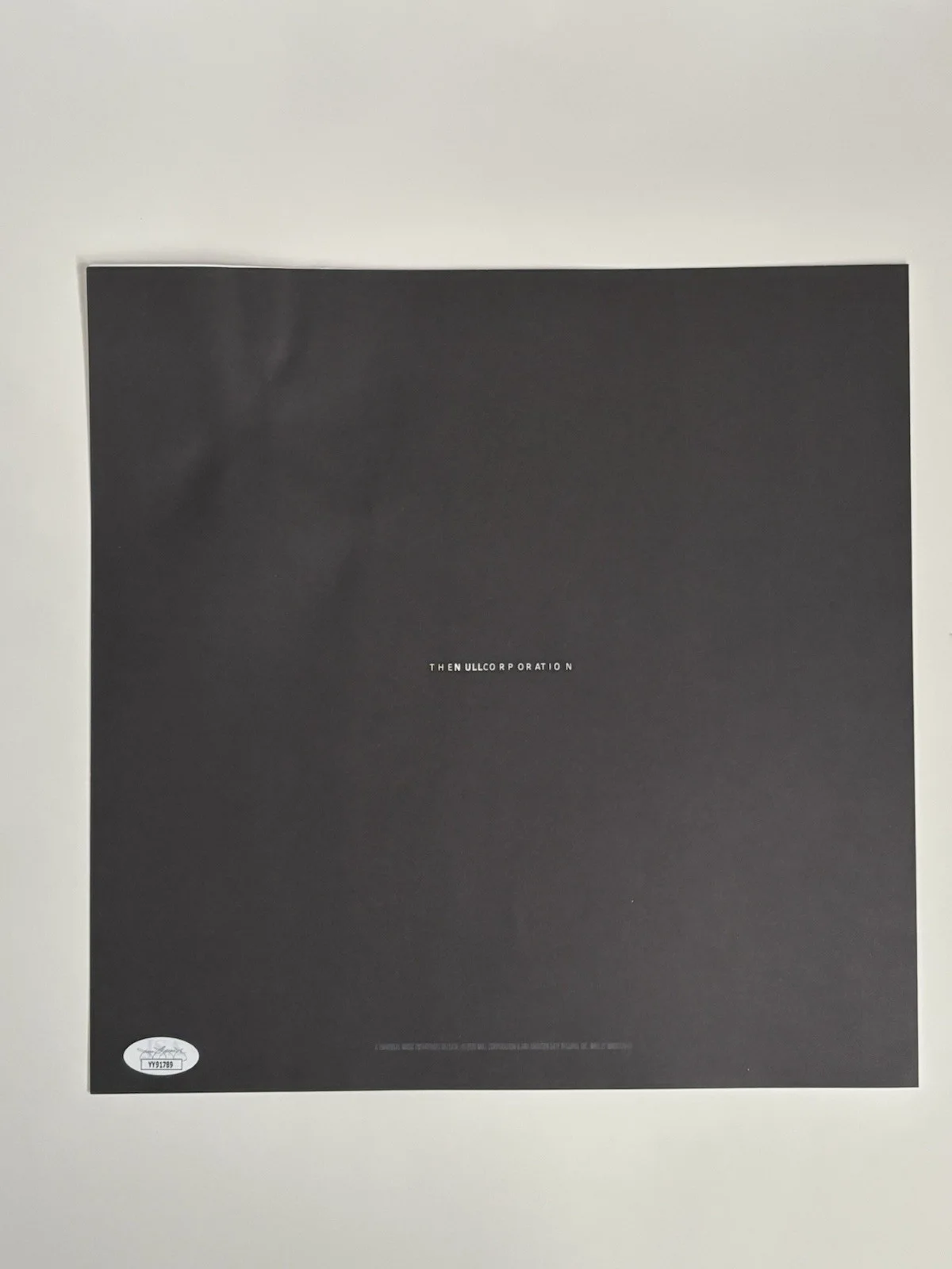 Trent Rezner Atticus Ross The Social Network Insert Signed Autographed JSA COA, image 2