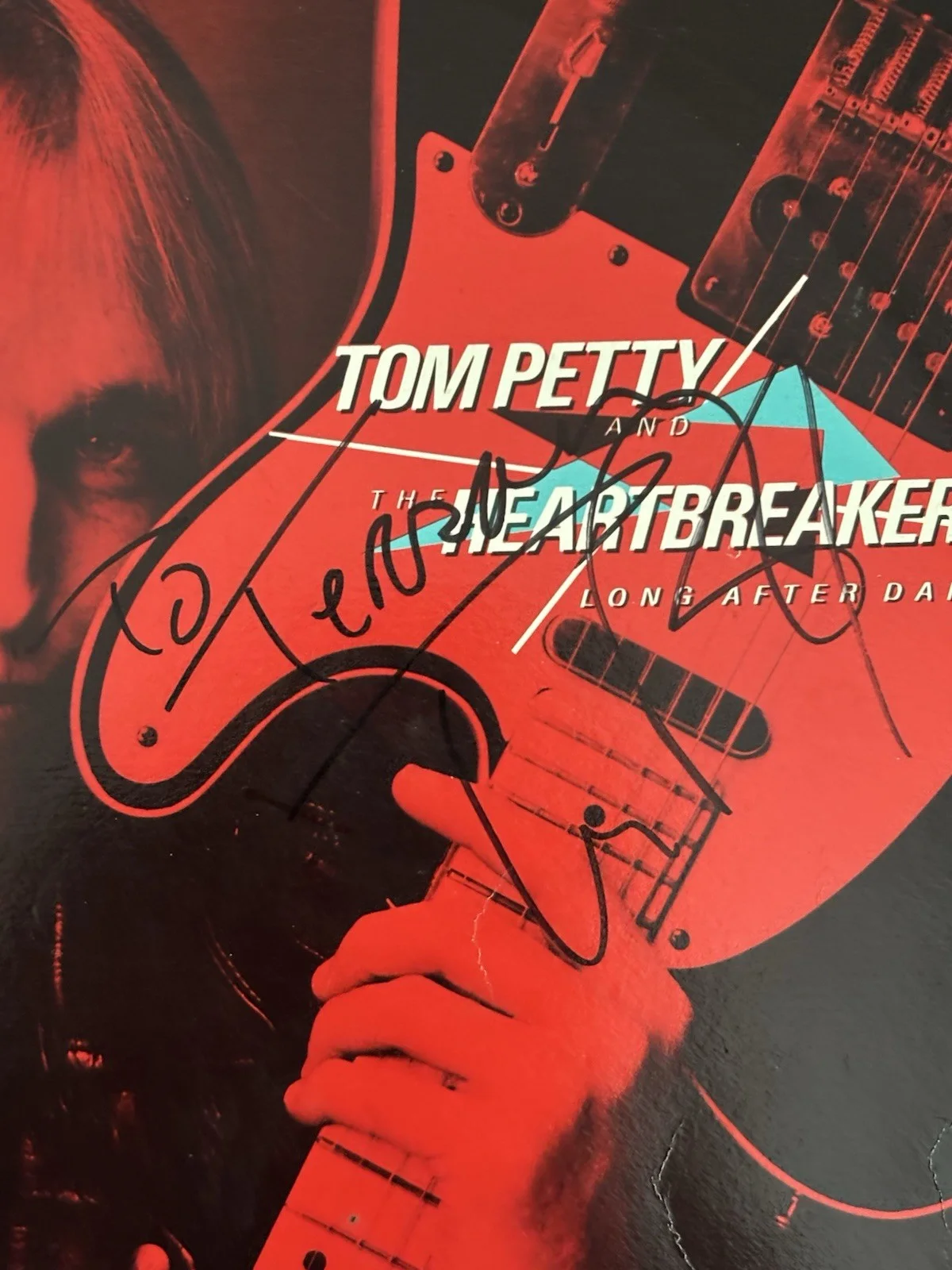 Tom Petty Long After Dark LP vinilo firmado autografiado certificado de autenticidad JSA LOA, изображение 2