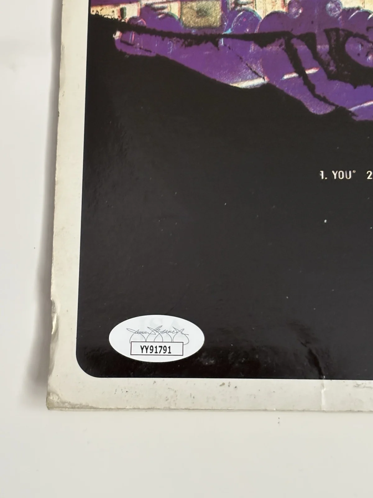 Radiohead Pablo Honey LP Vinyl Signed Autographed JSA COA LOA, изображение 3