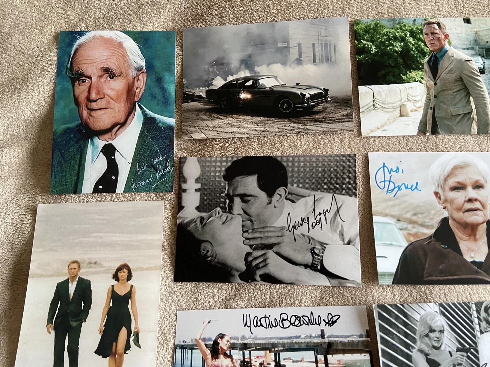 JAMES BOND- PRESIGNED & UNSIGNED PHOTOS X 20- 7x5”, image 2