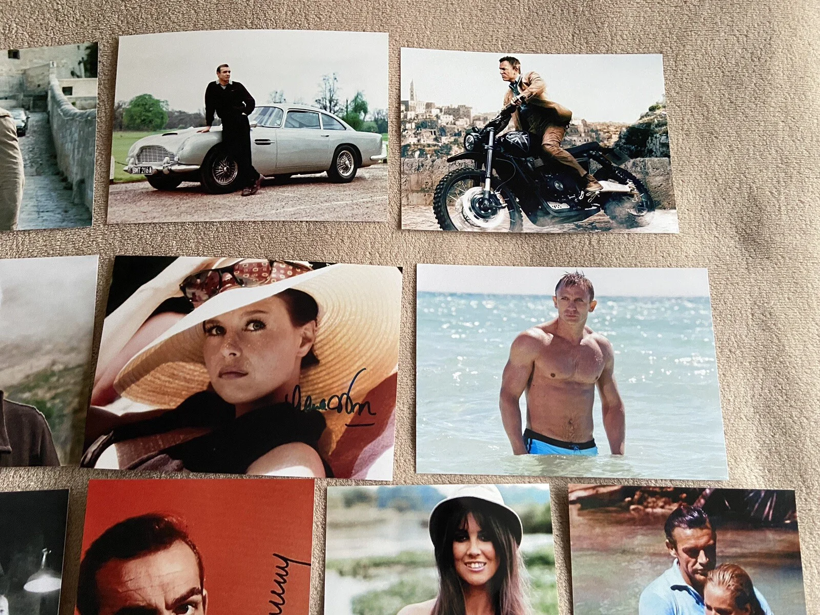 JAMES BOND- PRESIGNED & UNSIGNED PHOTOS X 20- 7x5”, image 4