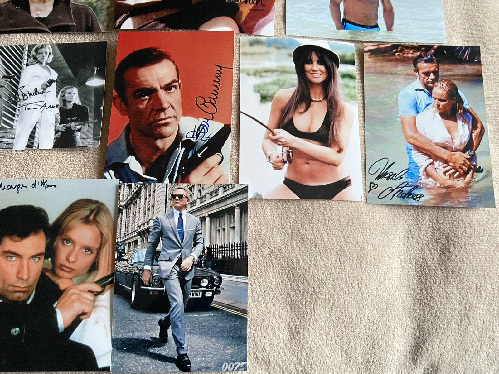 JAMES BOND- PRESIGNED & UNSIGNED PHOTOS X 20- 7x5”, image 5