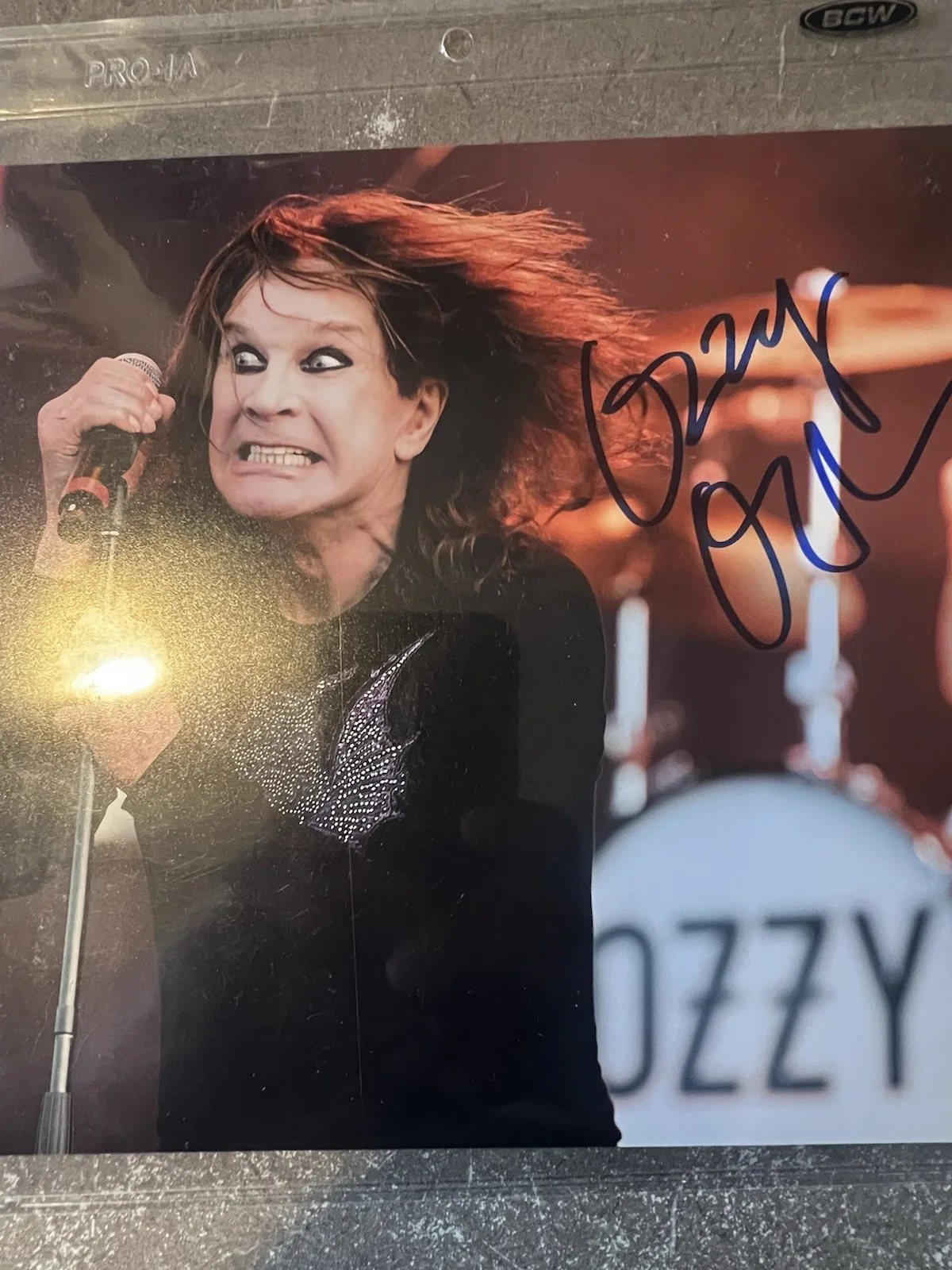 ozzy osbourne autograph photo, image 4