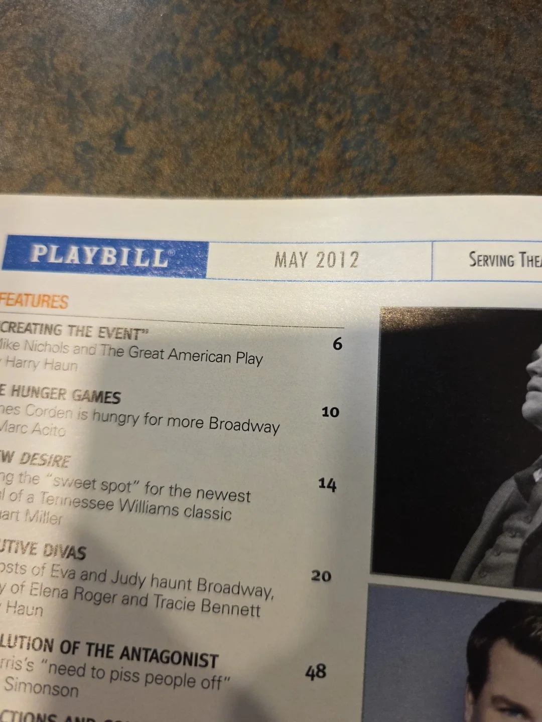 Andrew Garfield — Arthur Miller's Death of a Salesman Playbill - Ethel Barrymore Theatre May 2012, изображение 2