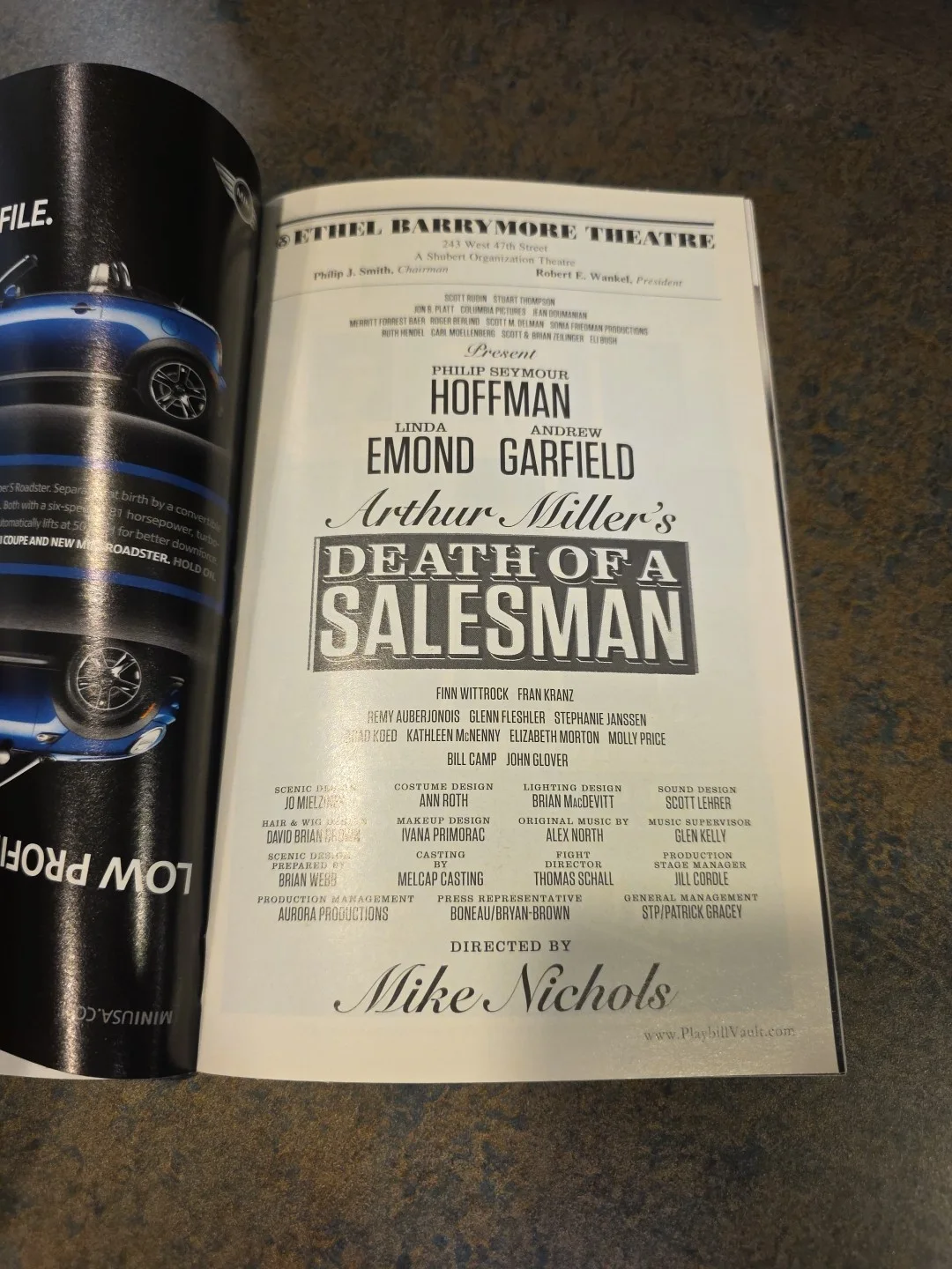 Andrew Garfield — Arthur Miller's Death of a Salesman Playbill - Ethel Barrymore Theatre May 2012, изображение 3
