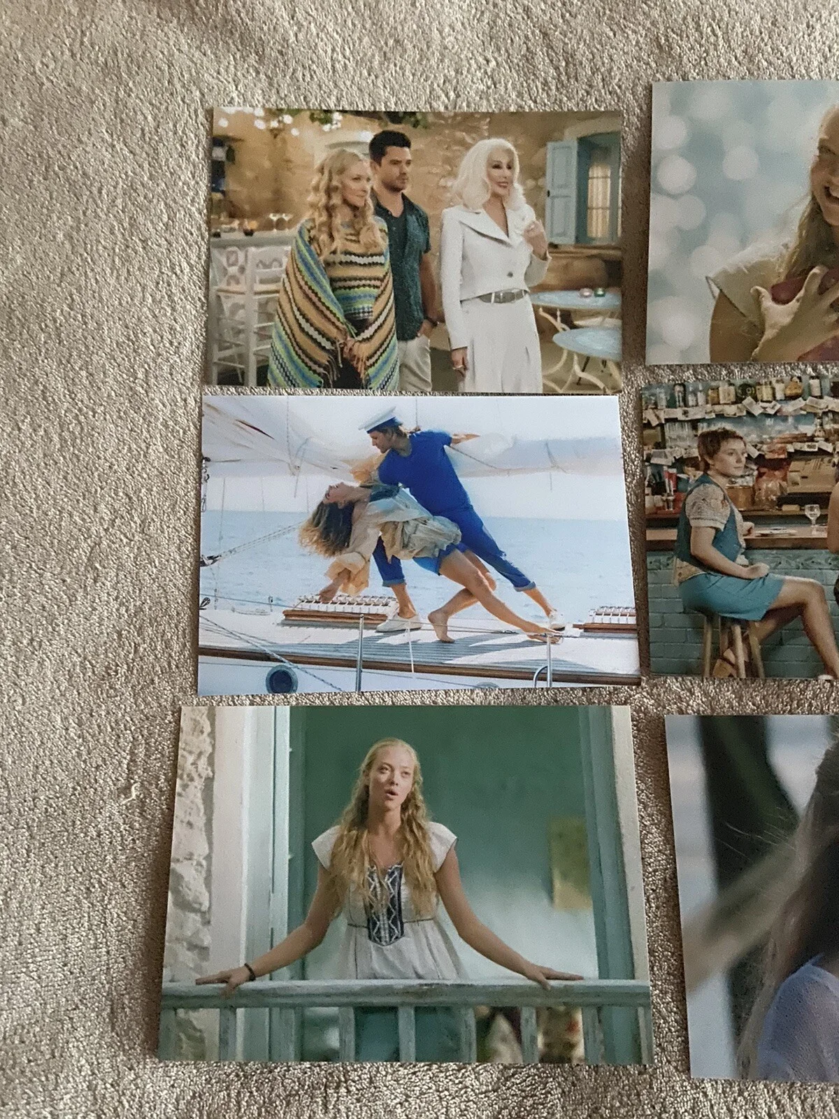MAMA MIA! HERE WE GO AGAIN- PRESIGNED & UNSIGNED PHOTOS X 11- 7x5”, image 2