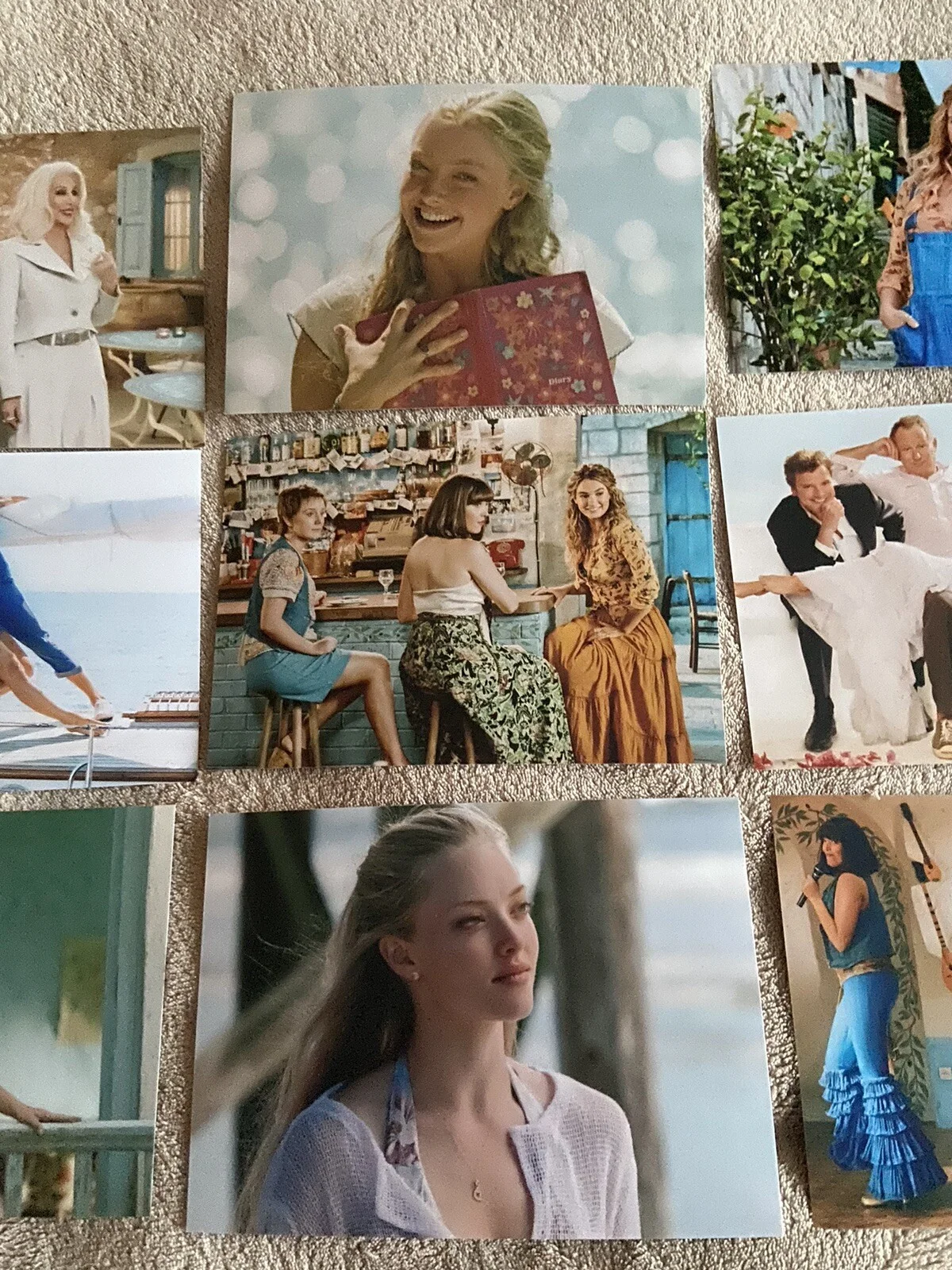 MAMA MIA! HERE WE GO AGAIN- PRESIGNED & UNSIGNED PHOTOS X 11- 7x5”, image 3