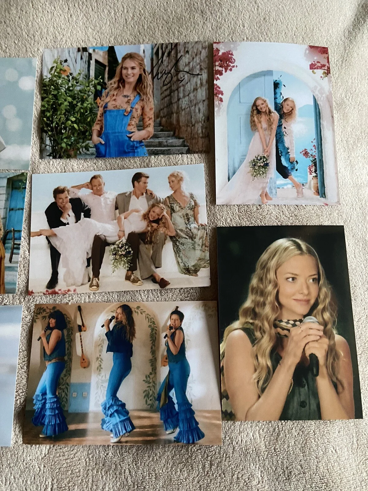 MAMA MIA! HERE WE GO AGAIN- PRESIGNED & UNSIGNED PHOTOS X 11- 7x5”, image 4