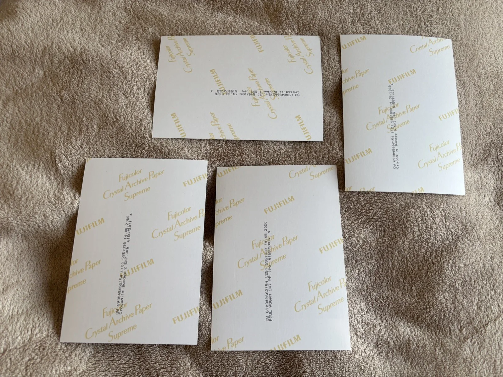 CROCODILE DUNDEE - UNSIGNED & PRESIGNED PHOTOS X 4- 7x5", image 2