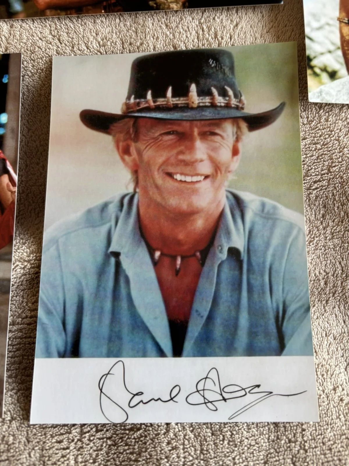CROCODILE DUNDEE - UNSIGNED & PRESIGNED PHOTOS X 4- 7x5", image 5