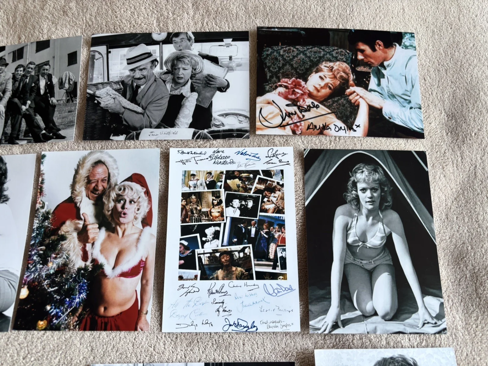 CARRY ON - UNSIGNED & PRESIGNED PHOTOS X 9- 7x5”, image 3
