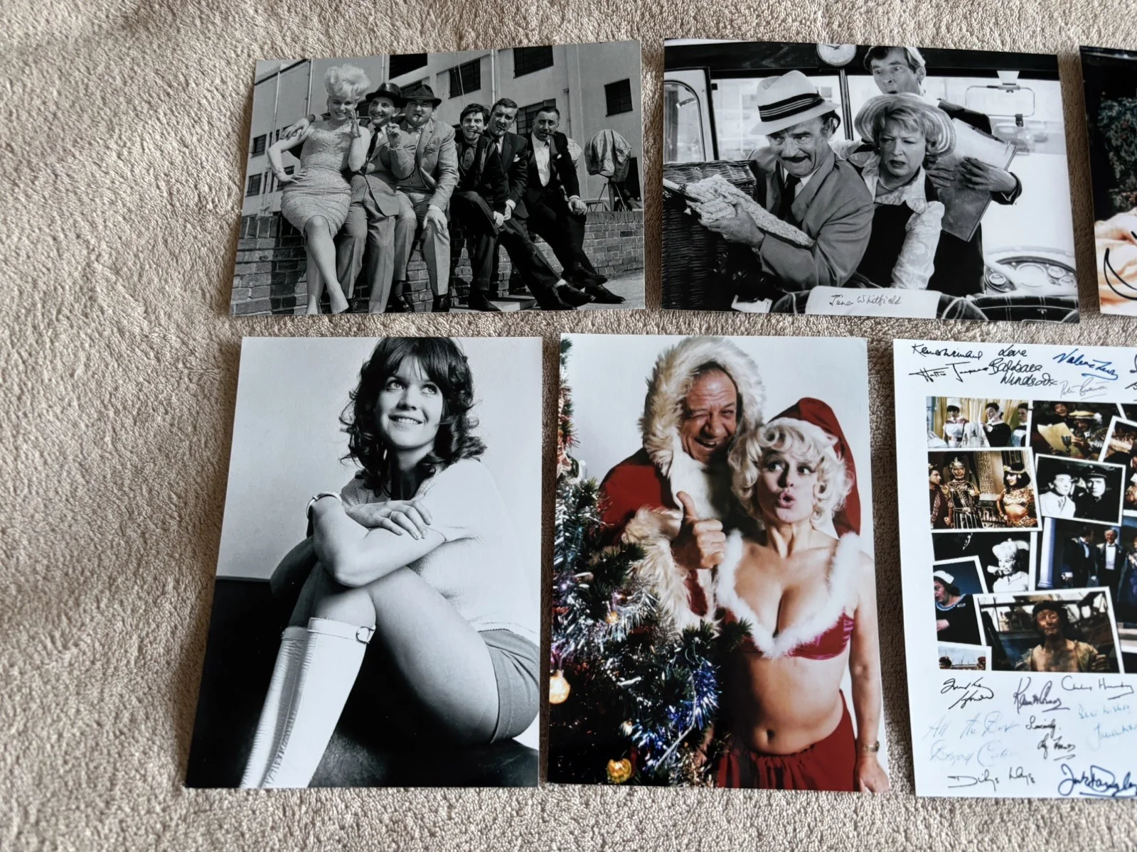CARRY ON - UNSIGNED & PRESIGNED PHOTOS X 9- 7x5”, image 5