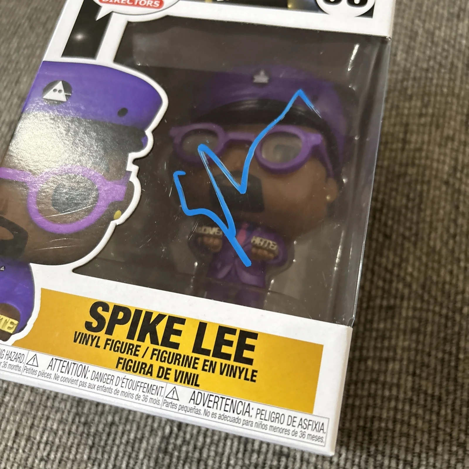 Spike Lee — Spike Lee Funko Pop SIGNED #03 Director Autographed Figure w/ Protector Auto, image 2