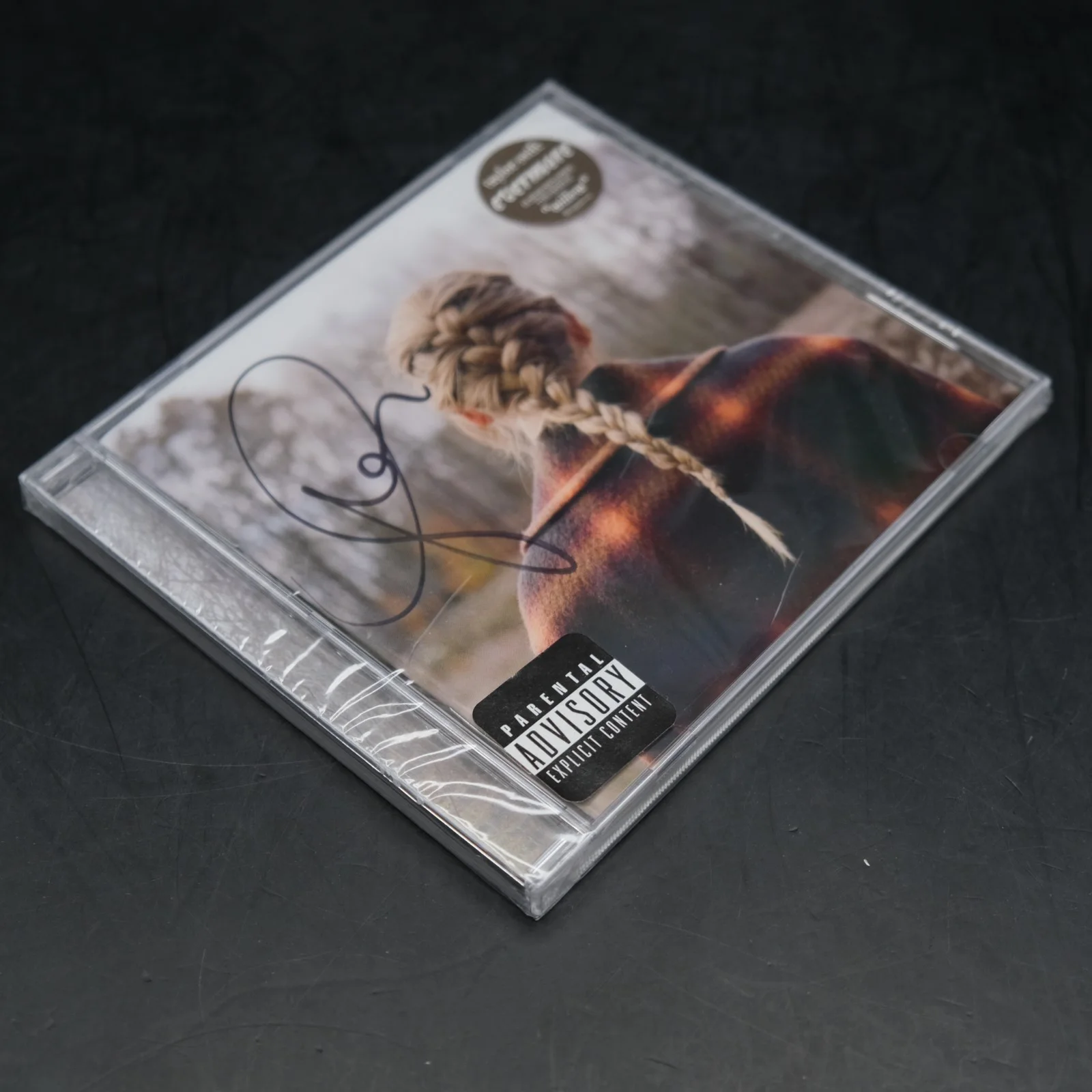 NEW SEALED Taylor Swift Signed Evermore CD Album Autograph See Photos, image 3