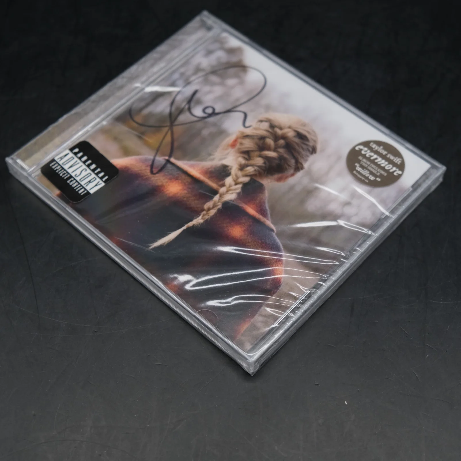 NEW SEALED Taylor Swift Signed Evermore CD Album Autograph See Photos, image 4