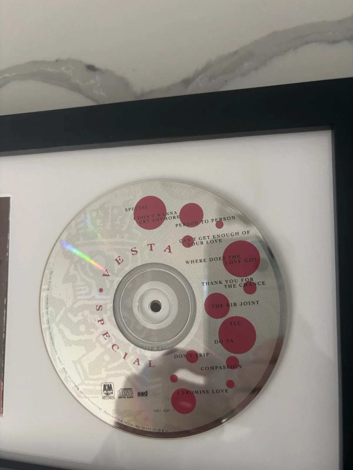 Vesta Williams Signed CD Booklet For “Special”. 1991 Release, Her Chart Topper., image 5
