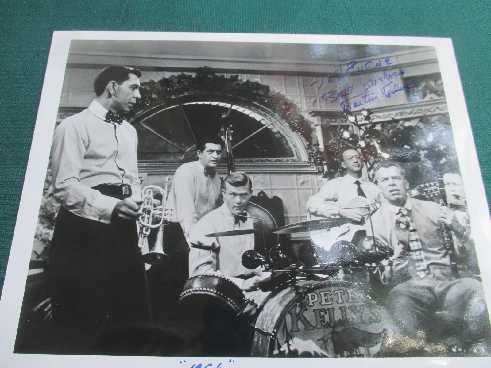 Original 8x10 Photo Of Martin Milner In Pete Kelly’s Blues AUTOGRAPHED, изображение 5