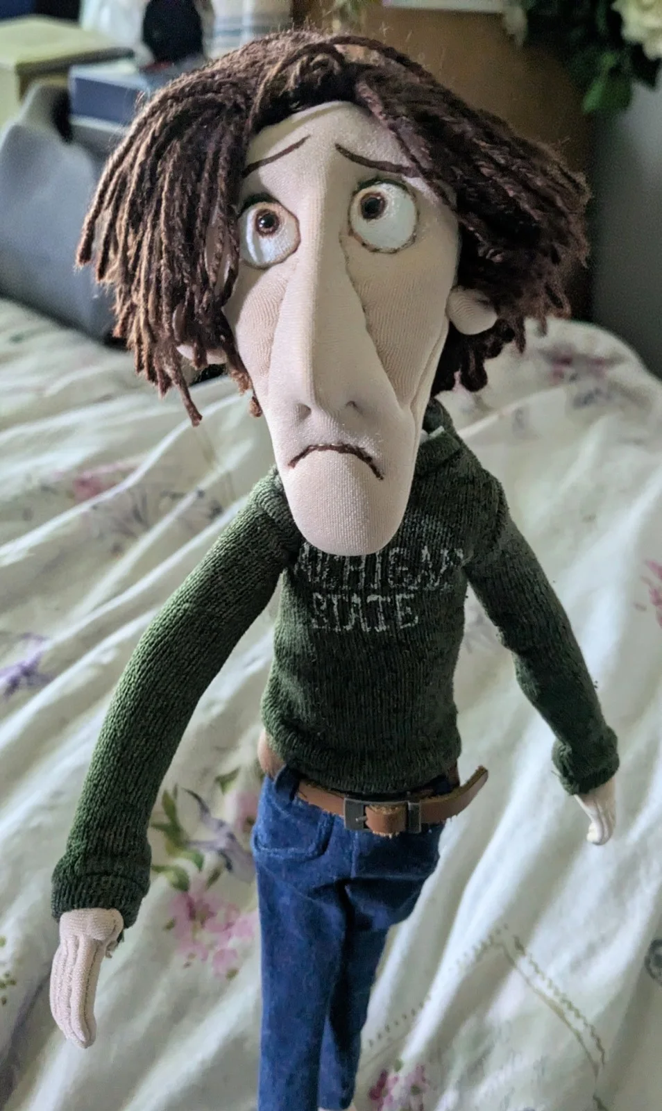 Coraline Father Doll Hand Sculpted Collectable Gothic Figure 15 Inch Not Neca, image 2