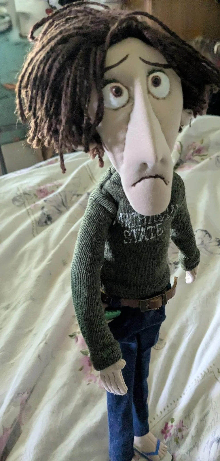 Coraline Father Doll Hand Sculpted Collectable Gothic Figure 15 Inch Not Neca, image 3