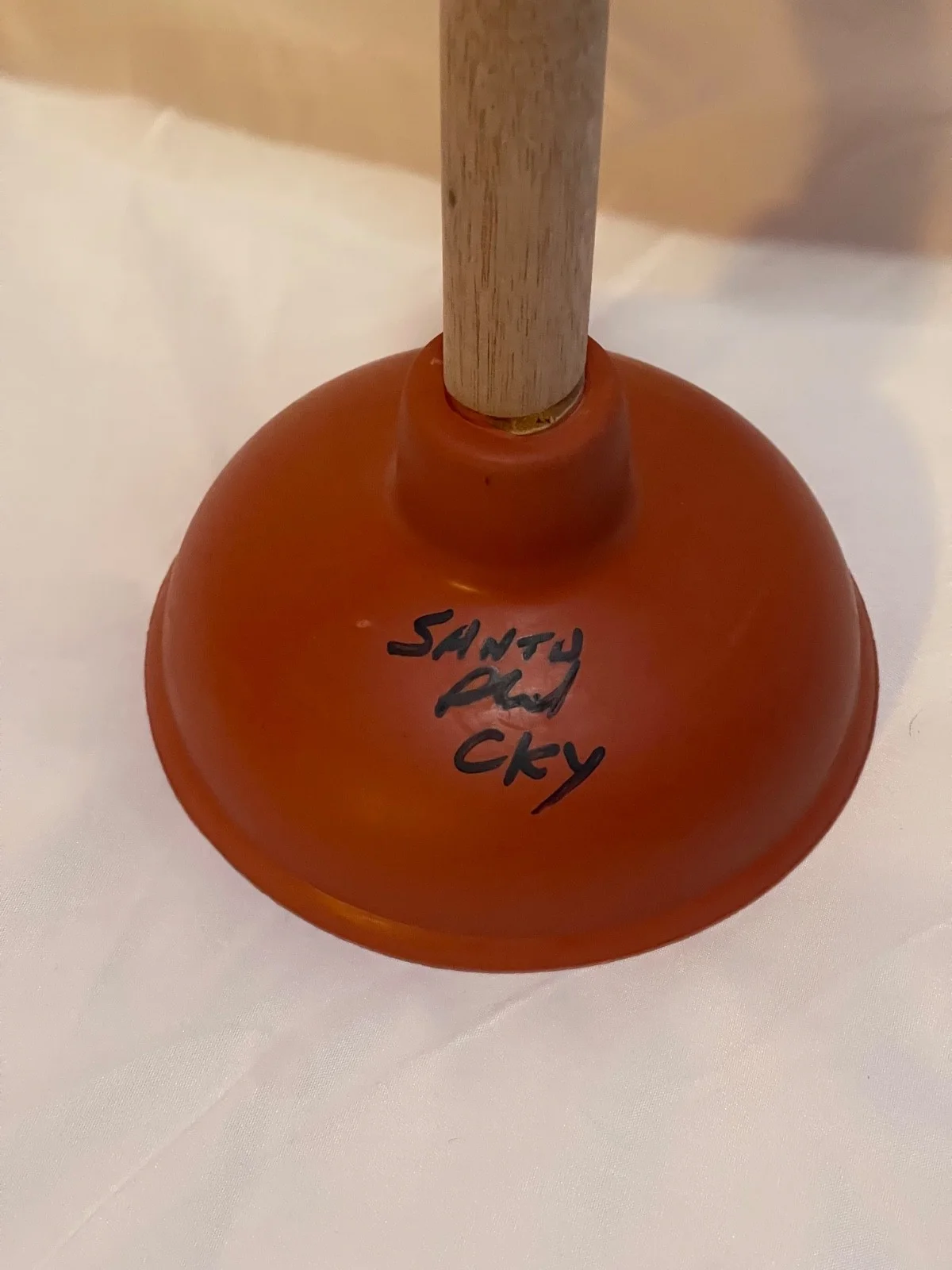 PHIL MARGERA Signed Plunger CKY Viva La Bam Jackass PROOF, изображение 2