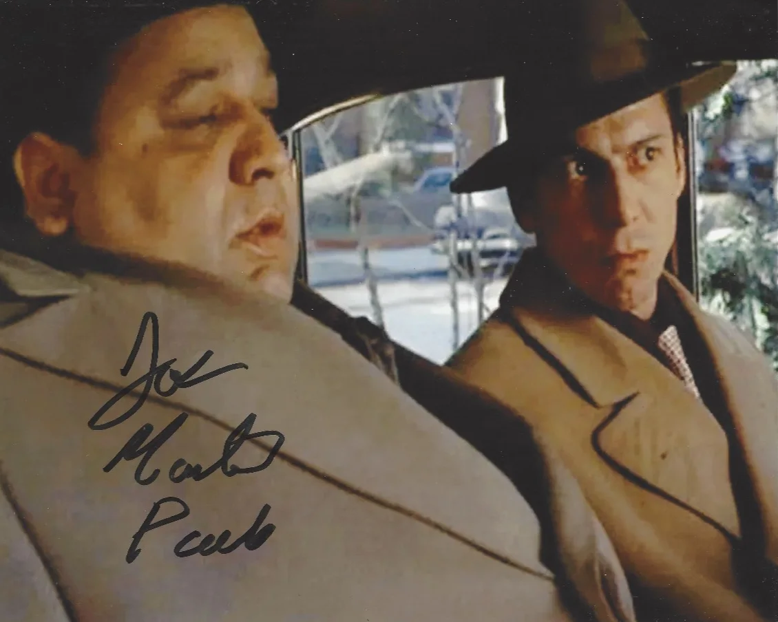 John Martino — Godfather John Martino Paulie signed 8x10 Leave The Gun Take the Cannolis