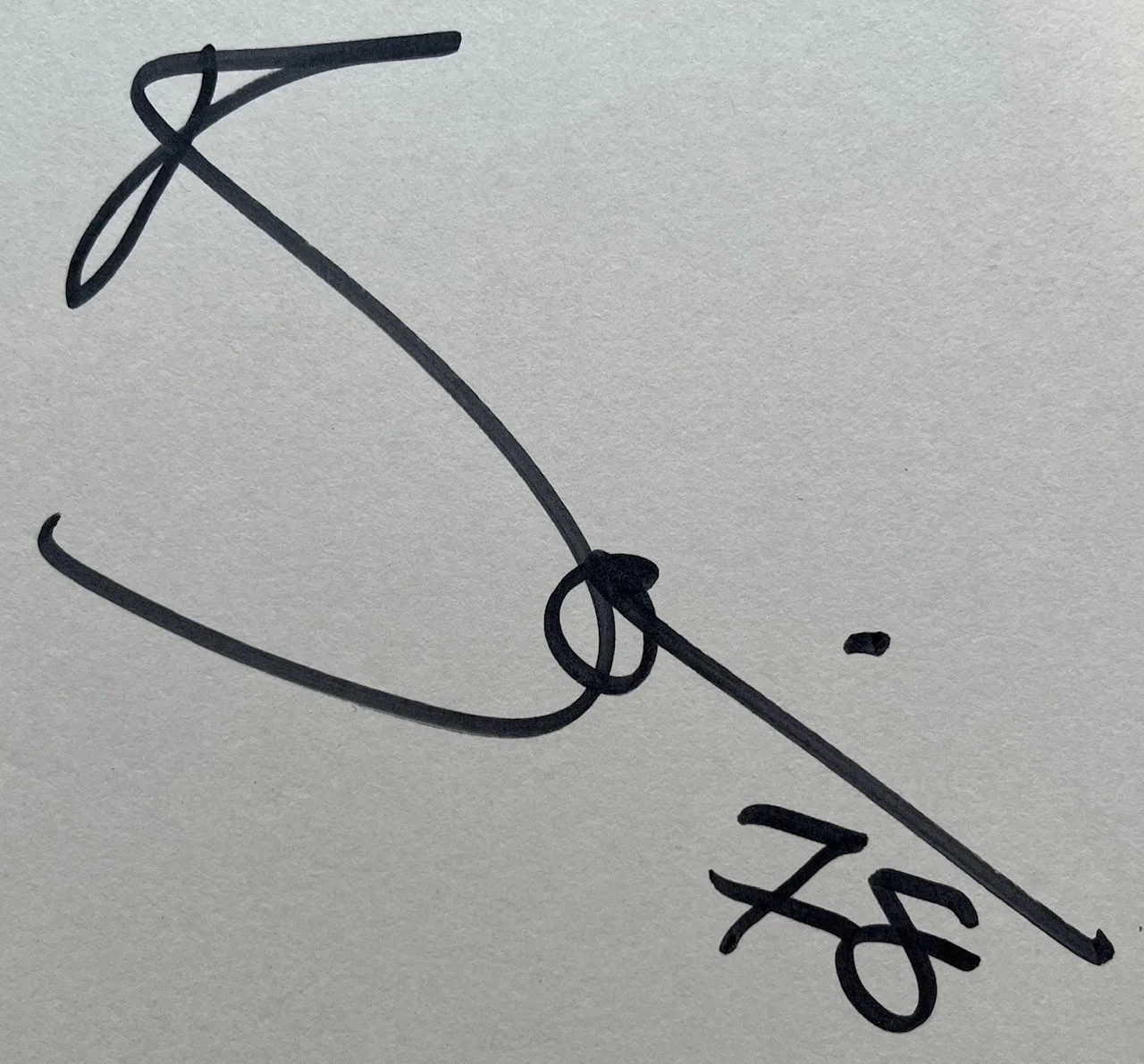 REAL signed JAPANESE SHIKISHI BOARD autographed DAVID BOWIE 1 of 9 Known 1978, изображение 3