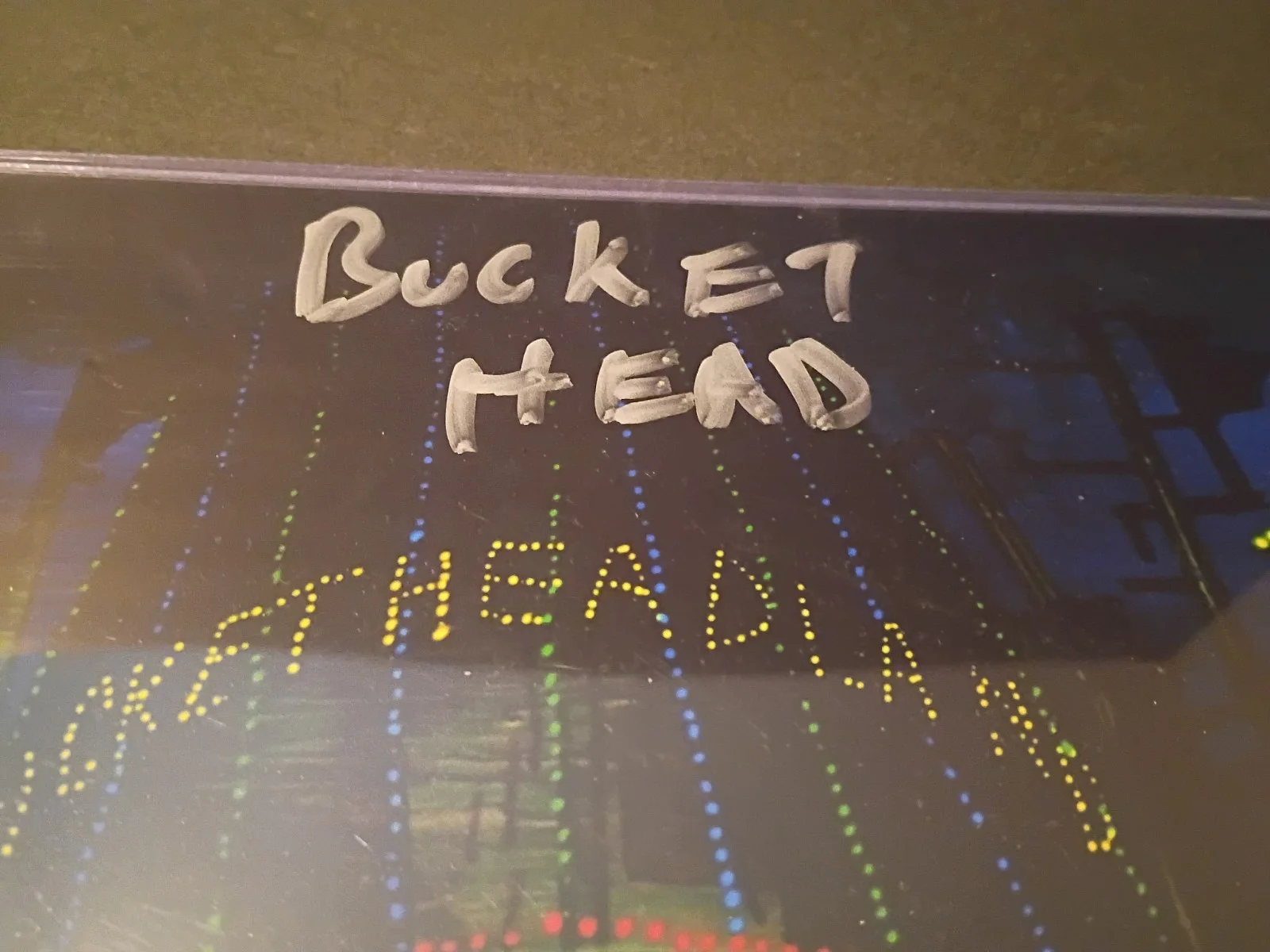Buckethead hand Signed 8x10 Buckethead land, image 3