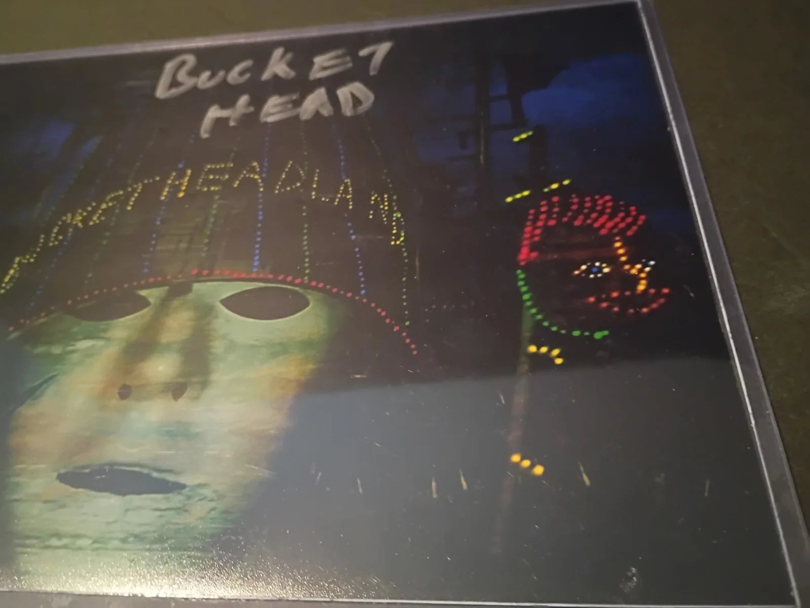 Buckethead hand Signed 8x10 Buckethead land, image 4