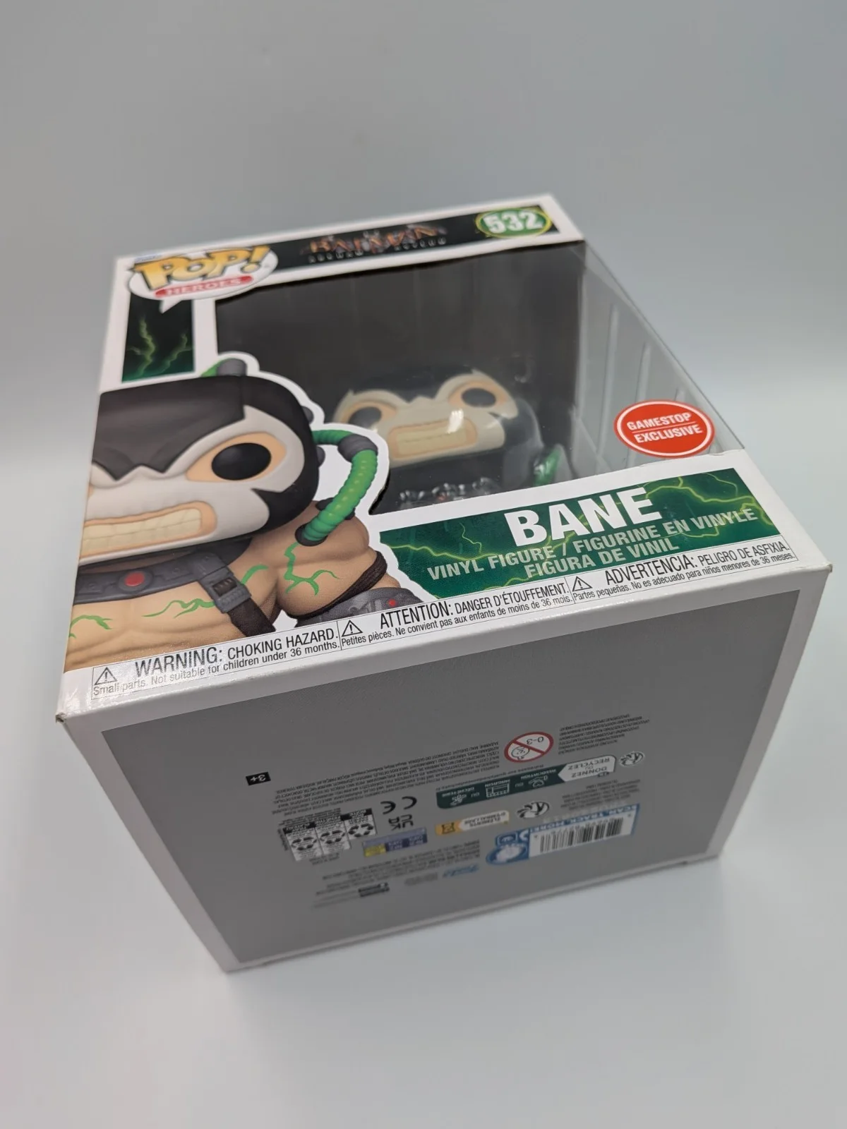 New Batman Arkham Asylum Bane Super Sized 6" Pop Vinyl Figure GameStop Exclusive, изображение 2