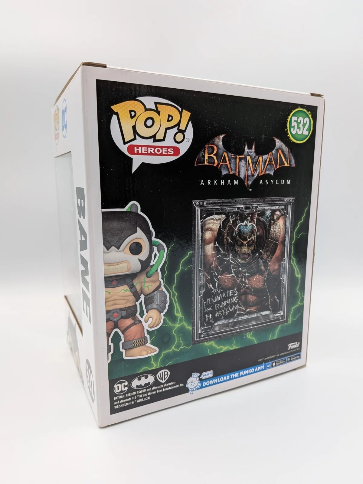 New Batman Arkham Asylum Bane Super Sized 6" Pop Vinyl Figure GameStop Exclusive, изображение 3