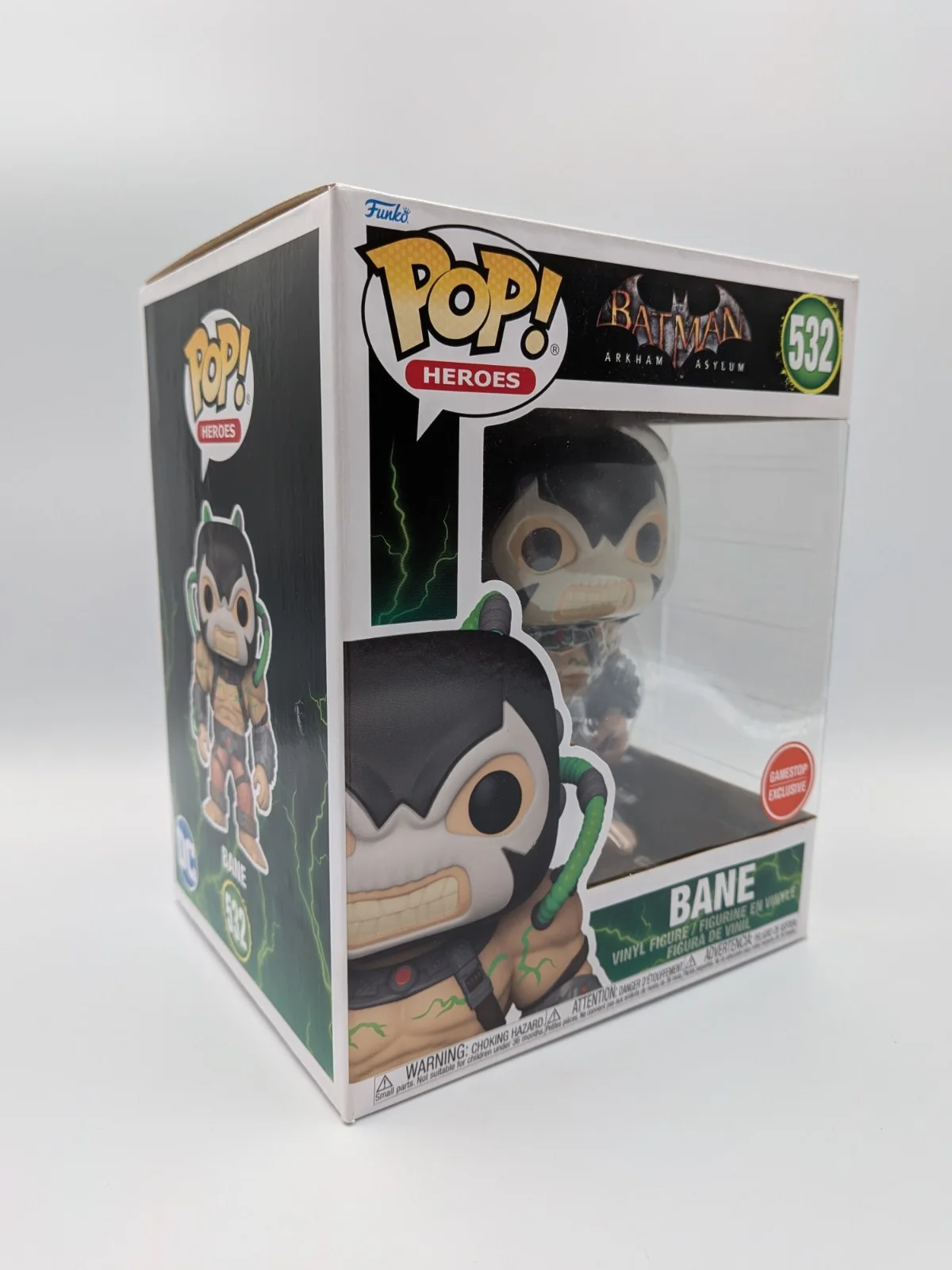New Batman Arkham Asylum Bane Super Sized 6" Pop Vinyl Figure GameStop Exclusive, изображение 4