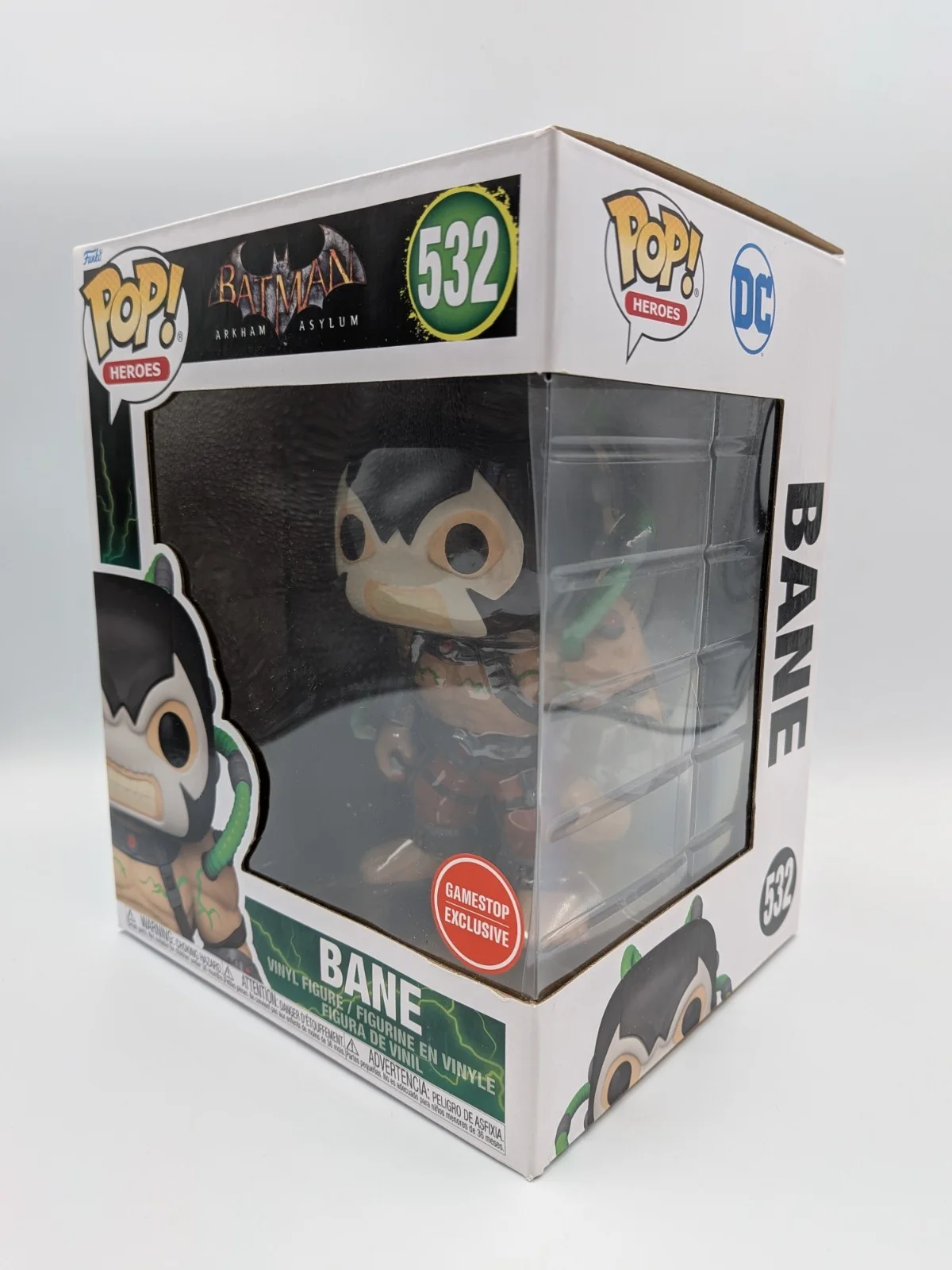 New Batman Arkham Asylum Bane Super Sized 6" Pop Vinyl Figure GameStop Exclusive, изображение 5