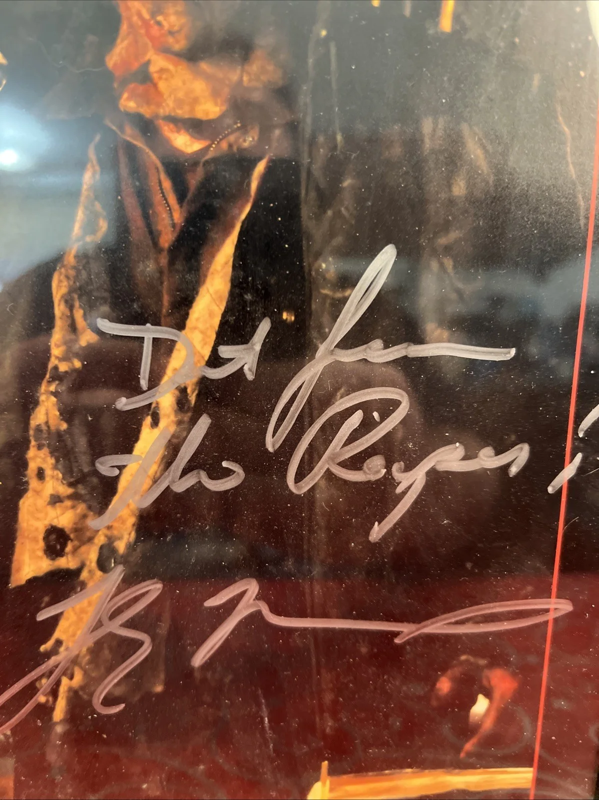 Tyler Mane — TYLER MANE SIGNED HALLOWEEN MICHAEL MYERS 8x10 PHOTO Rob Zombie Alice Cooper, image 4