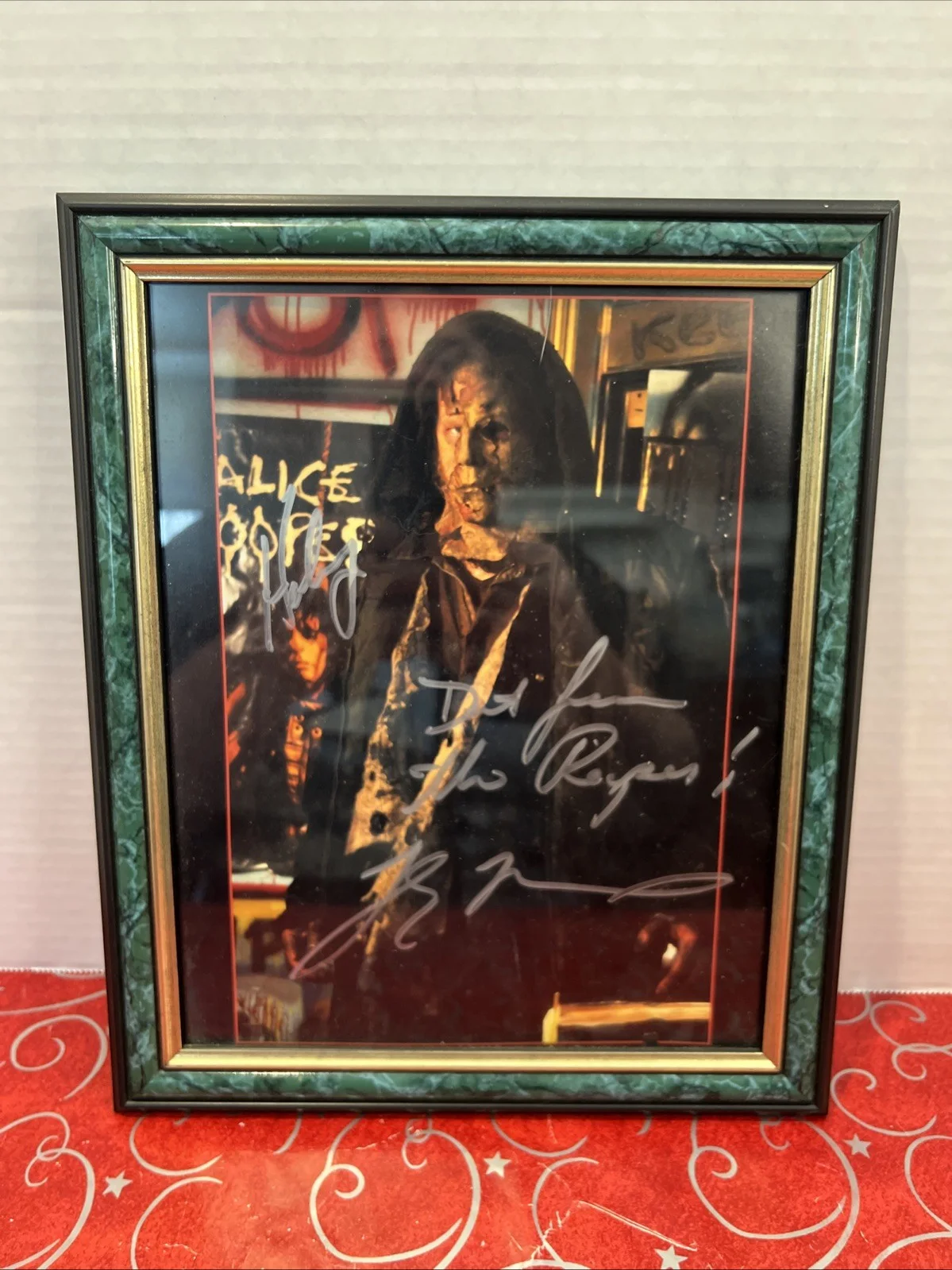 Tyler Mane — TYLER MANE SIGNED HALLOWEEN MICHAEL MYERS 8x10 PHOTO Rob Zombie Alice Cooper, image 5