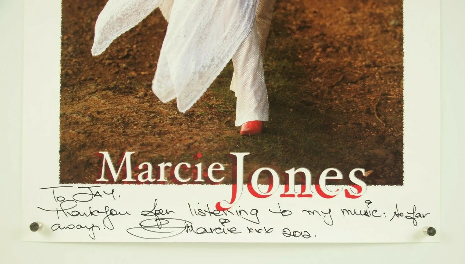 MARCIE JONES & THE COOKIES ~ lot 2 SIGNED posters 2012 ~ Australia's girl group, image 4
