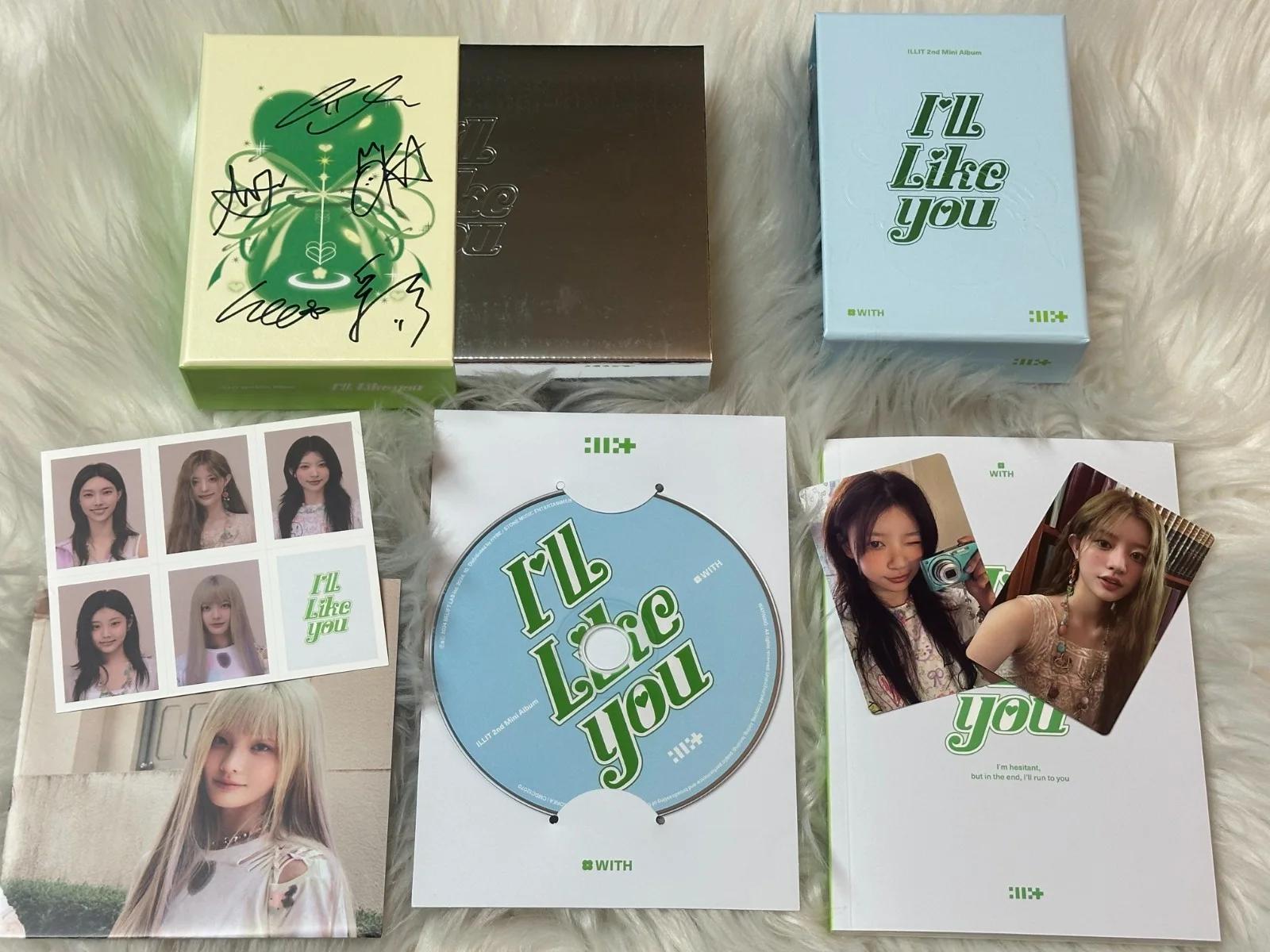 ILLIT - ALL MEMBER Autograph(Signed) PROMO ALBUM KPOP, image 3