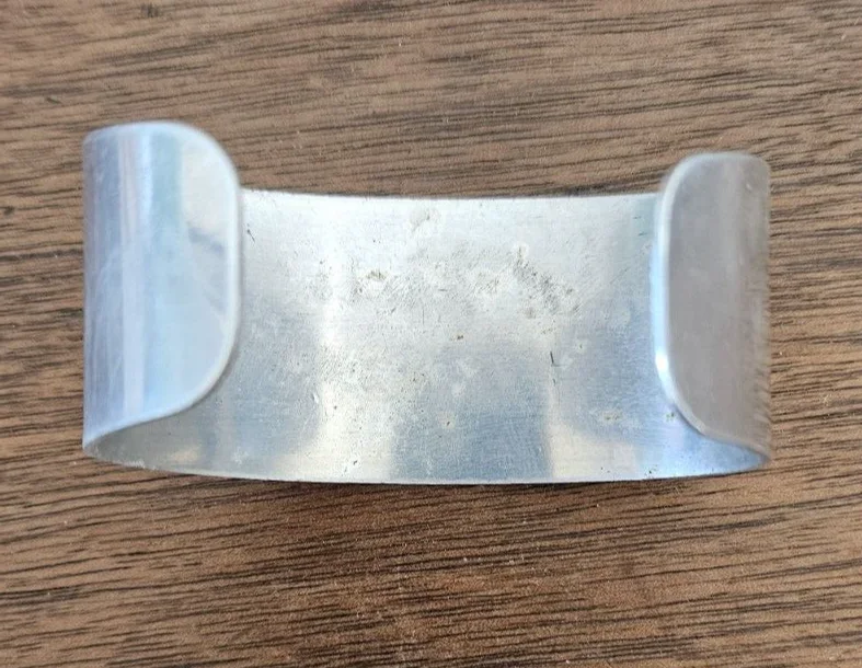 1940s autograph Eddy Howard bracelet cuff signature on metal Big Band bandleader, изображение 5